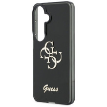 GUESS dėklas, skirtas SAMSUNG S26 GUHCS26S5HC4MLSK (IML Big Metal 4G ir Script), juodas