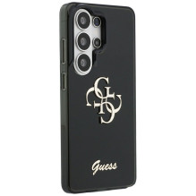 GUESS case for SAMSUNG S26 Ultra GUHMS26LHGTMLCGK (IML Big Metal 4G and Script) black