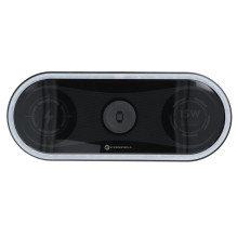Wireless charger Forcell F-Energy Ellipse 3w1 Qi QC 15W compatible with Apple + cable USB C do USB A black