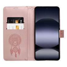MEZZO dėklas, skirtas XIAOMI Redmi Note 15 5G, sapnų gaudyklė, rožinio aukso spalvos MEZZO dėklas, skirtas XIAOMI Redmi Note 15 5G, sapnų gaudyklė, rožinio aukso spalvos
