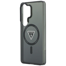 GUESS case for SAMSUNG S26 Ultra GUHCS26L5HC4MLSK (Magnetic IML Gradient Triangle) black