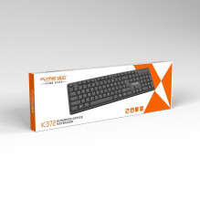 Wire keyboard USB A QWERTY K372 black