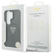 GUESS case for SAMSUNG S26 Ultra GUHCS26L5HC4MLSK (Magnetic IML Gradient Triangle) black