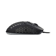 ART laidinė kompiuterio pelė USB A dpi su apšvietimu AM-99 juoda