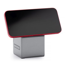 Wireless charger Forcell F-Energy 3in1 Rotation Cube Qi2 compatible with MagSafe (F-06) silver