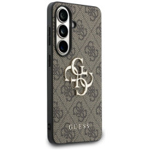 GUESS case for SAMSUNG S26 Plus GUHCS26M4GMGBR (4G Big Metal Logo) brown