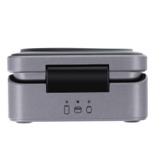 Wireless charger Forcell F-Energy 3in1 Flex Pro Qi2 compatible with MagSafe (F-05) silver