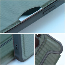 Flip case for Samsung S26 PLUS Razor Book dark green Flip case for Samsung S26 PLUS Razor Book dark green