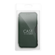 Atverčiamas dėklas, skirtas „Samsung S26 PLUS Razor Book“, tamsiai žalias Atverčiamas dėklas, skirtas „Samsung S26 PLUS Razor Book“, tamsiai žalias