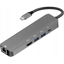 Adapter HUB 5in1 USB C ART...