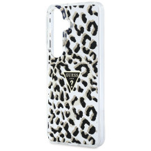 GUESS case for SAMSUNG S26 GUHMS26SHLEGTGLK (Magnetic IML Leopard Print Triangle) black