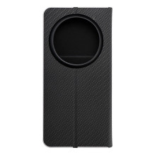 Atverčiamas dėklas, skirtas „Xiaomi 14 ULTRA Luna Book“, anglies juodumo spalvos Atverčiamas dėklas, skirtas „Xiaomi 14 ULTRA Luna Book“, anglies juodumo spalvos