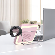 FORCELL F-ENERGY Mag Mirror 15W 3 in 1 wireless charger compatible with MagSafe / Apple Watch / Samsung Watch / Airpods 