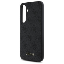 GUESS case for SAMSUNG S24 FE GUHCS24FEG4GFGR (HC PU 4G Metal Logo) grey
