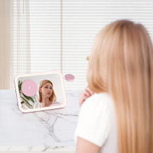 FORCELL F-ENERGY Mag Mirror 15W 3 viename belaidis įkroviklis, suderinamas su „MagSafe“ / „Apple Watch“ / „Samsung Watch
