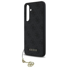 GUESS case for SAMSUNG S24 FE GUHCS24FEGF4GGR (HC PU 4G Charm) grey