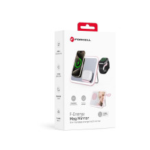 FORCELL F-ENERGY Mag Mirror 15W 3 in 1 wireless charger compatible with MagSafe / Apple Watch / Samsung Watch / Airpods 