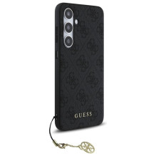GUESS case for SAMSUNG S24 FE GUHCS24FEGF4GGR (HC PU 4G Charm) grey