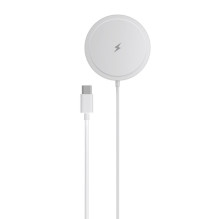 Wireless charger BLUE STAR Charing Pad 15w compatible with MagSafe white Wireless charger BLUE STAR Charing Pad 15w compatible with MagSafe white