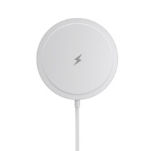 Belaidis įkroviklis BLUE STAR Charing Pad 15w, suderinamas su MagSafe, baltas