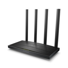 TP-LINK maršrutizatorius „Wi-Fi“ dviejų dažnių: 2,4 GHz, 300 Mbps, 5 GHz, 867 Mbps, TL-ARCHER C6