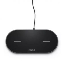 Wireless charger 2x10W Mophie Universal Wireless Dual black