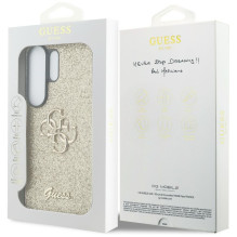 GUESS case for SAMSUNG S26 Ultra GUHCS26LHG4SGD (Fixed Glitter 4G Big Metal Logo) gold GUESS case for SAMSUNG S26 Ultra GUHCS26LHG4SGD (Fixed Glitter 4G Big Metal Logo) gold