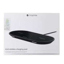 Belaidis įkroviklis 2x10W „Mophie Universal Wireless“ dvigubas, juodas