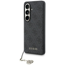 GUESS case for SAMSUNG S26 GUHMS26SGF4GGR (PU 4G Classic Logo with Charm) black