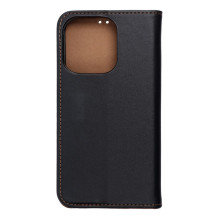 iPhone 15 PRO Smart Pro Book odinis atverčiamas dėklas, juodas iPhone 15 PRO Smart Pro Book odinis atverčiamas dėklas, juodas