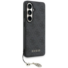 GUESS case for SAMSUNG S26 GUHMS26SGF4GGR (PU 4G Classic Logo with Charm) black