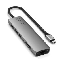 Adapter HUB 7in1 USB C Satechi Slim ST-P7SM space gray