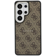 GUESS dėklas, skirtas SAMSUNG S26 Ultra GUHMS26LP4MSEGCW (4G įspaustas MagSafe žiedas), rudas GUESS dėklas, skirtas SAMSUNG S26 Ultra GUHMS26LP4MSEGCW (4G įspaustas MagSafe žiedas), rudas