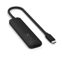 SATECHI adapteris HUB 4in1 Type C ST-P4SK juodas