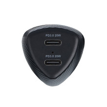 Car charger Forcell F-Energy Carbon 2 x USB C QC3.0 PD 3A 40W CC50-2C black Car charger Forcell F-Energy Carbon 2 x USB C QC3.0 PD 3A 40W CC50-2C black