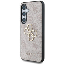 GUESS case for SAMSUNG S25 GUHCS25S4GMGPI (4G PU Big Logo) pink GUESS case for SAMSUNG S25 GUHCS25S4GMGPI (4G PU Big Logo) pink