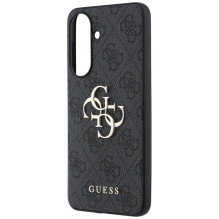 GUESS case for SAMSUNG Galaxy A57 GUHCSA574GMGGR (4G Big Metal Logo) black