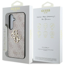 GUESS case for SAMSUNG S25 GUHCS25S4GMGPI (4G PU Big Logo) pink GUESS case for SAMSUNG S25 GUHCS25S4GMGPI (4G PU Big Logo) pink
