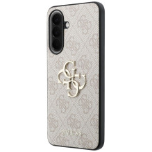 GUESS dėklas, skirtas SAMSUNG Galaxy A57 GUHCSA574GMGPI (4G PU didelis logotipas), rožinis