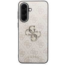 GUESS dėklas, skirtas SAMSUNG Galaxy A57 GUHCSA574GMGPI (4G PU didelis logotipas), rožinis