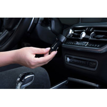 Car charger Forcell F-Energy Carbon USB A QC3.0 3A 18W CC50-1A black