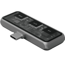 Adapteris ŠAKA 3in1 USB C Satechi Mobile XR ST-HXRAJM pilkas Adapteris ŠAKA 3in1 USB C Satechi Mobile XR ST-HXRAJM pilkas
