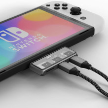 Adapteris ŠAKOTUVAS 3in1 USB C Satechi Mobile XR ST-HXRSDM pilkas