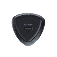 Automobilinis įkroviklis Forcell F-Energy Carbon USB C QC3.0 PD 3A 20W CC50-1C juodas