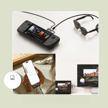 Adapter HUB 3in1 USB C Satechi Mobile XR ST-HXRSDM space gray