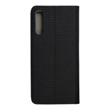 Atverčiamas dėklas, skirtas „Samsung A50 Sensitive Book“, juodas
