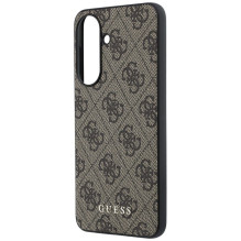 GUESS case for SAMSUNG Galaxy A37 GUHCSA37GF4GBR (PU 4G Classic Logo with Charm) brown