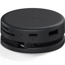 Adapter HUB 7in1 USB C Satechi Multiport ST-POTG7C midnight black Adapter HUB 7in1 USB C Satechi Multiport ST-POTG7C midnight black