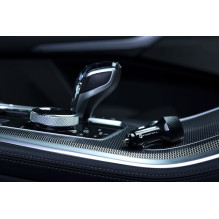 Automobilinis įkroviklis Forcell F-Energy Carbon USB A QC3.0 PD 3A 38W su laidu USB C CC50-1AC juodas