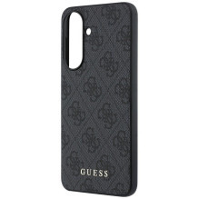 GUESS case for SAMSUNG Galaxy A37 GUHCSA37GF4GGR (PU 4G Classic Logo with Charm) black